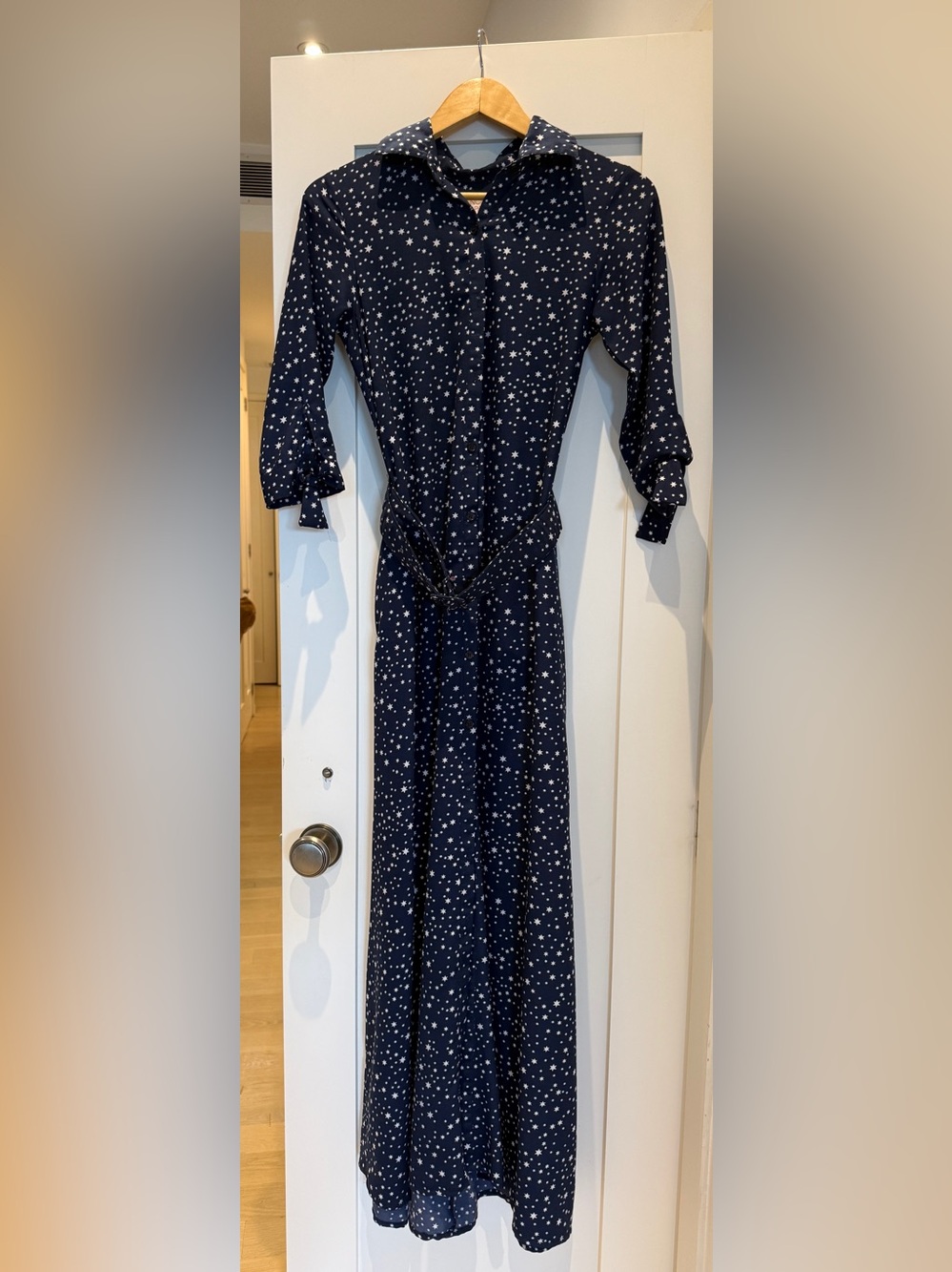 Dove Dress in Navy Star